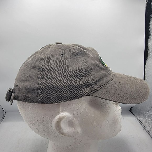 Bass Pro Shops Club Hat Adult Adjustable Strapback Gray Fishing Baseball Dad Cap - Picture 4 of 8